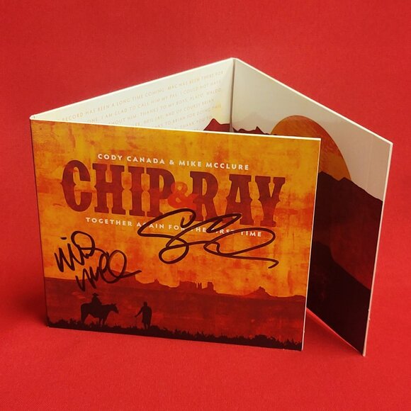 Cody Canada & Mike McClure Chip & Ray Together Again For The First Time CD Signe - Picture 6 of 10